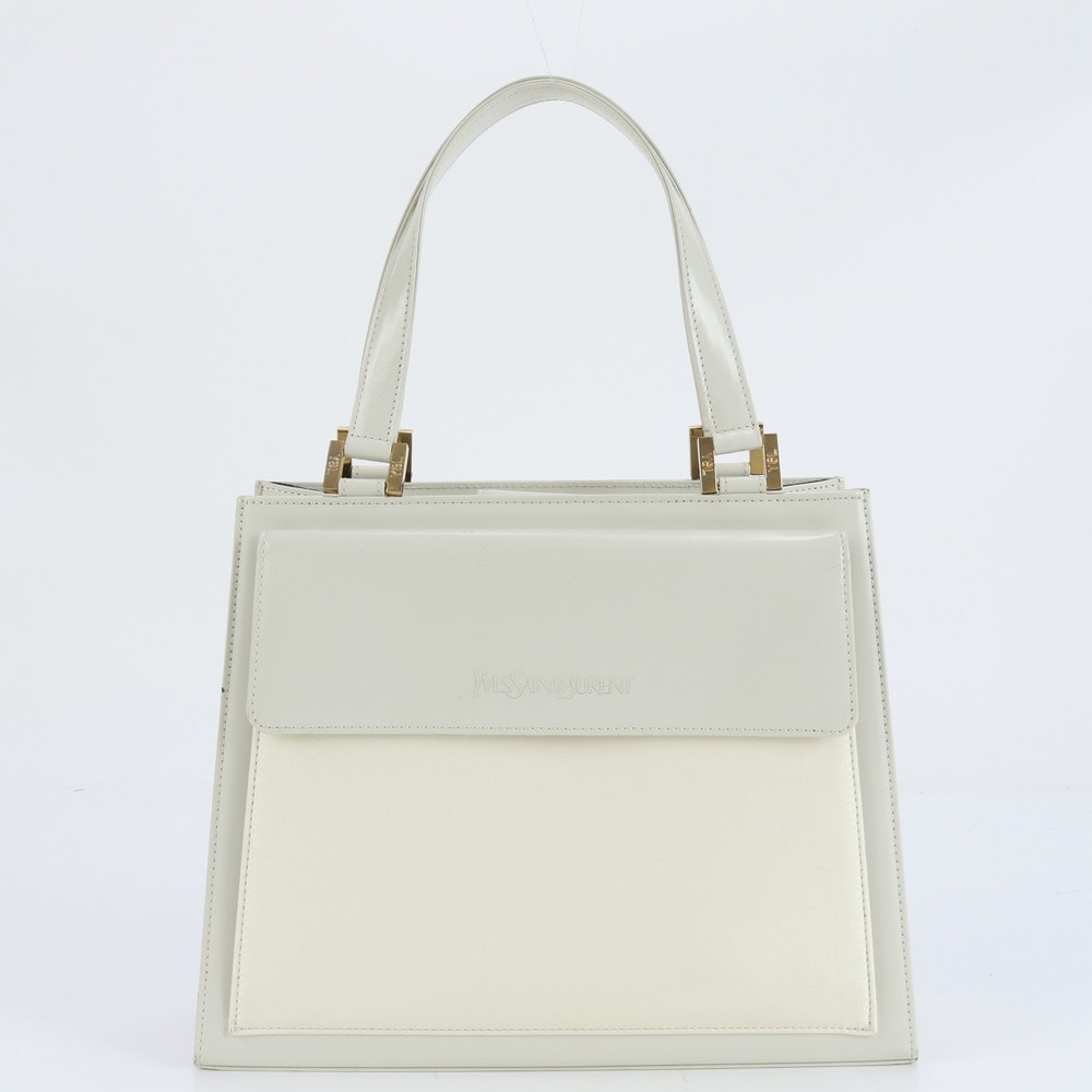 ■極美品 イヴ サンローラン YSLトート バッグ レザー