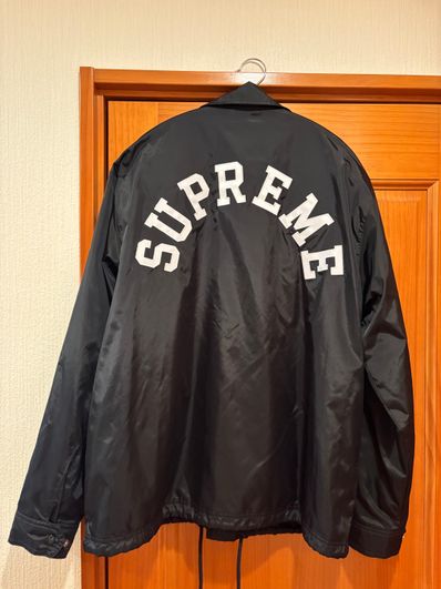 Supreme x Champion Coaches Jacket "Black"