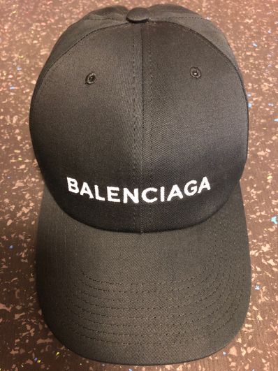 BALENCIAGA Logo Cap "Black"