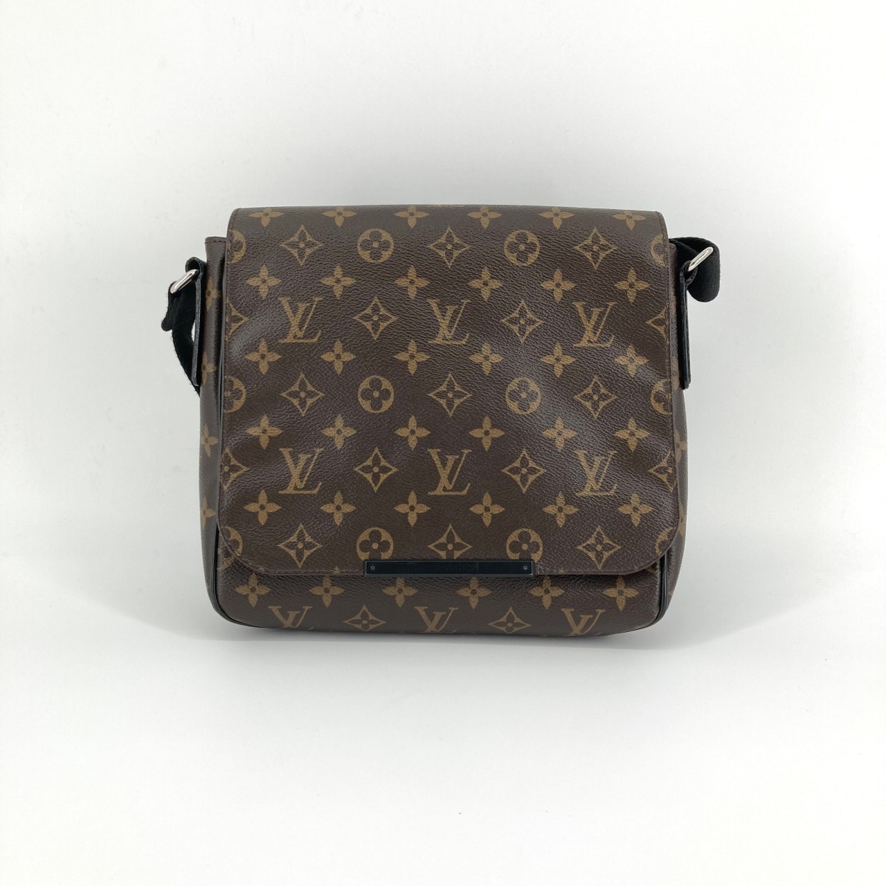 LOUIS VUITTON(ルイ・ヴィトン) ディストリクトPM モノグラムマカサー M40935 ショルダーバッグ ブラウン×ブラック