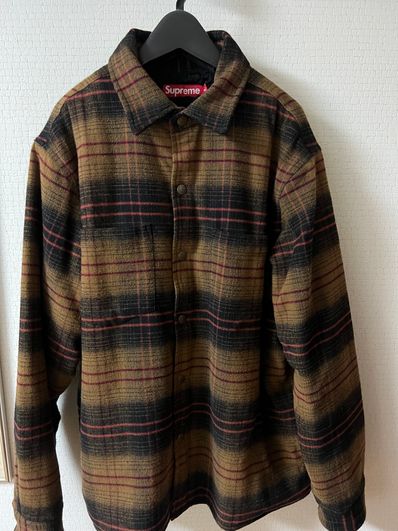 Supreme Lined Flannel Snap Shirt "Black"
