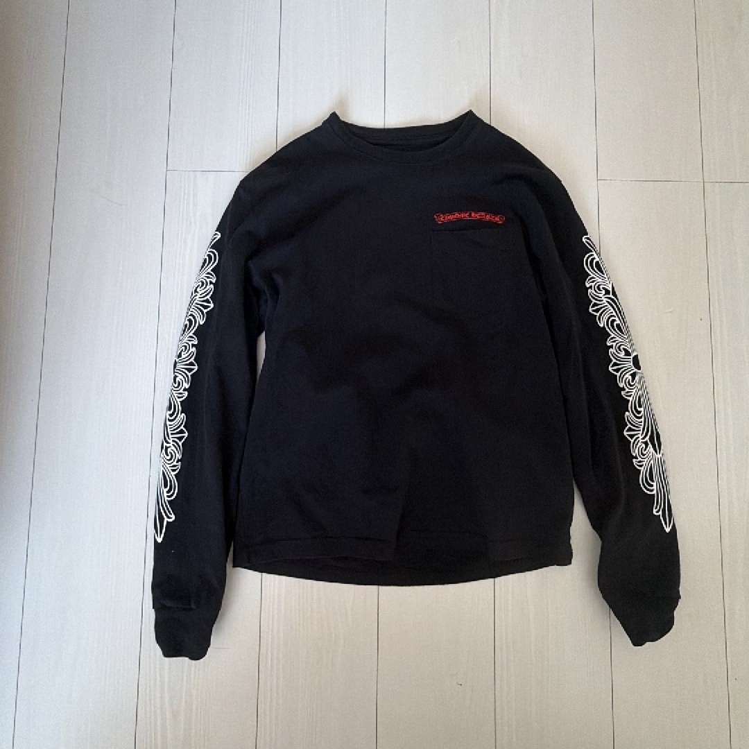 Chrome Hearts Matty Boy Flower Chomper L/S T-Shirt "Black"