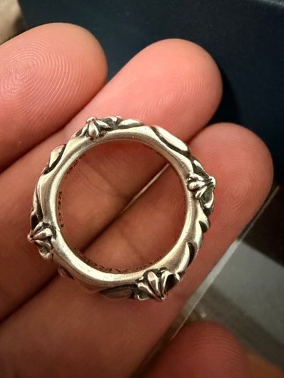 Chrome Hearts SBT Band Ring "Silver"