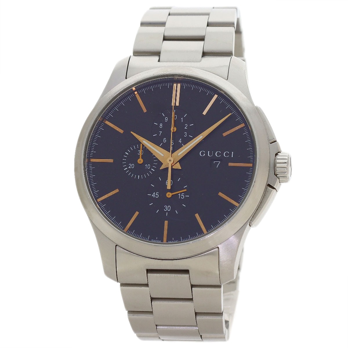 GUCCI グッチ YA126.2 Gタイムレス 腕時計 SS SS メンズ [中古]