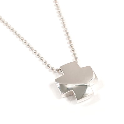 ティファニー ネックレス ローマン クロス シルバー