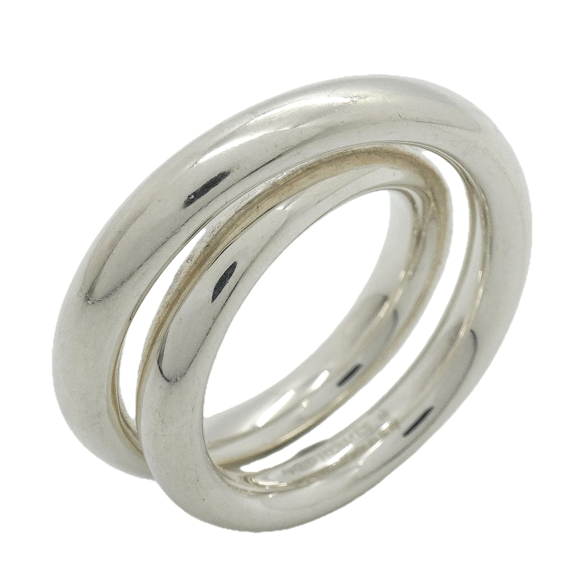 【6jkb0263】エルメス リング ヴェルティージュ シルバー925 #58【中古】メンズ