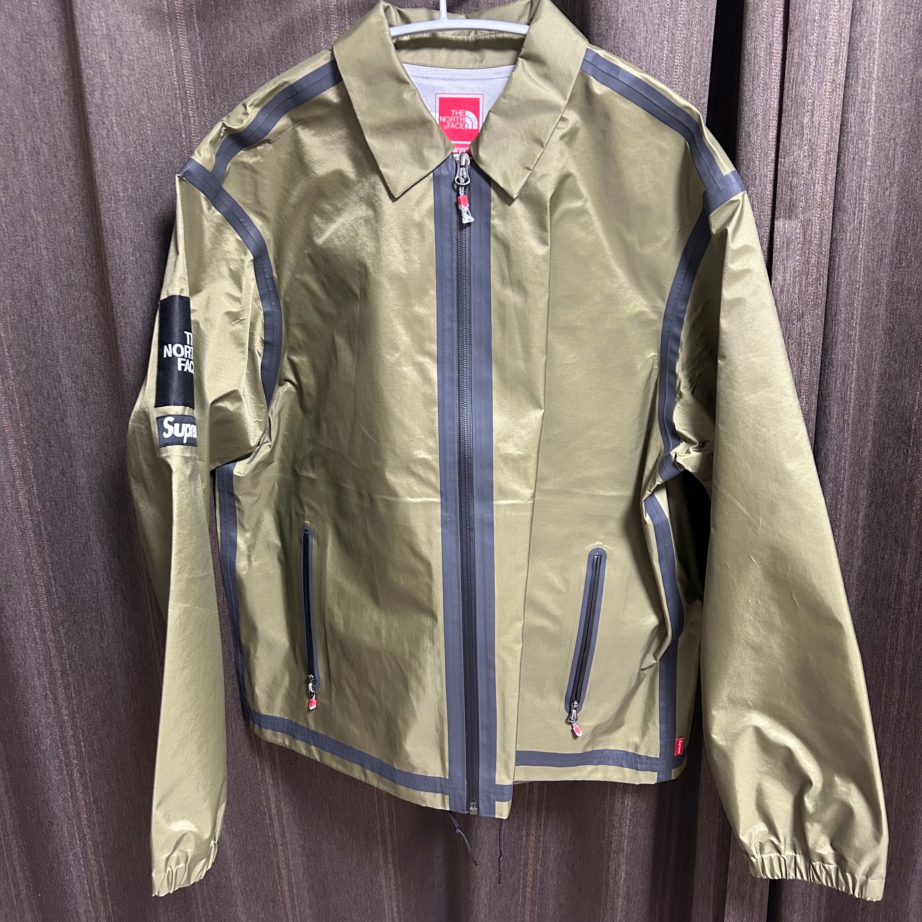 Supreme x The North Face Summit Series Outer Tape Seam Coaches Jacket "Olive"
