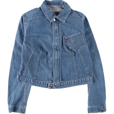 古着 リーバイス Levi's ENGINEERED エンジニアード ユーロモデル デニムジャケット Gジャン レディースS相当/eaa650826