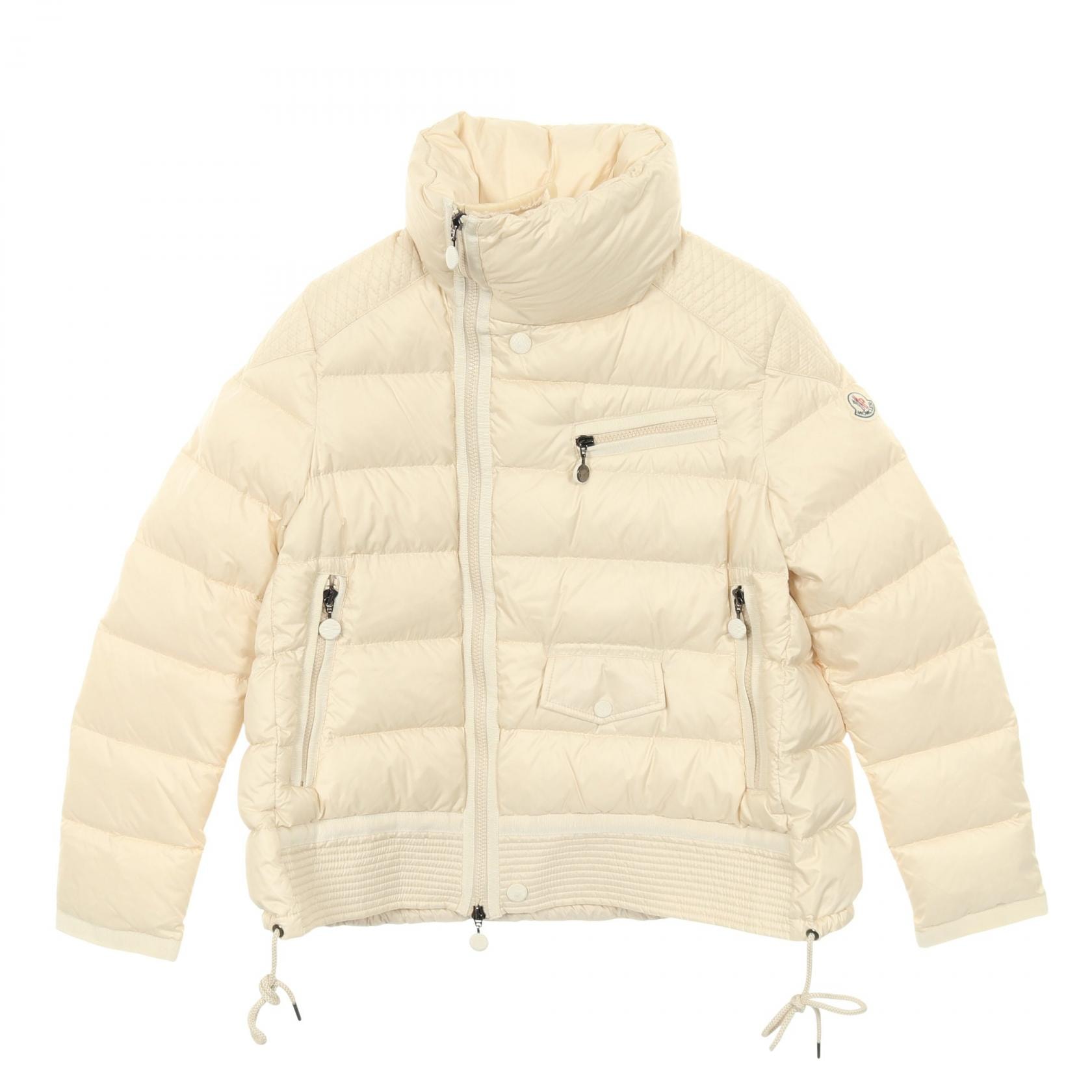 モンクレール MONCLER MARGARET ダウンジャケット 衣料品 アウター ポリエステル レディース アイボリー系 【中古】