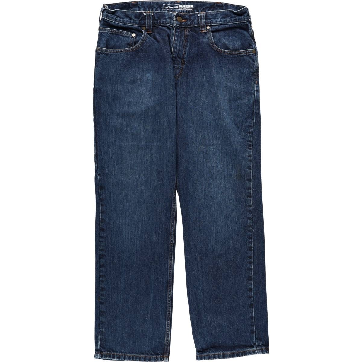 古着 カーハート Carhartt RELAXED FIT テーパードデニムパンツ メンズw34相当/eaa664222