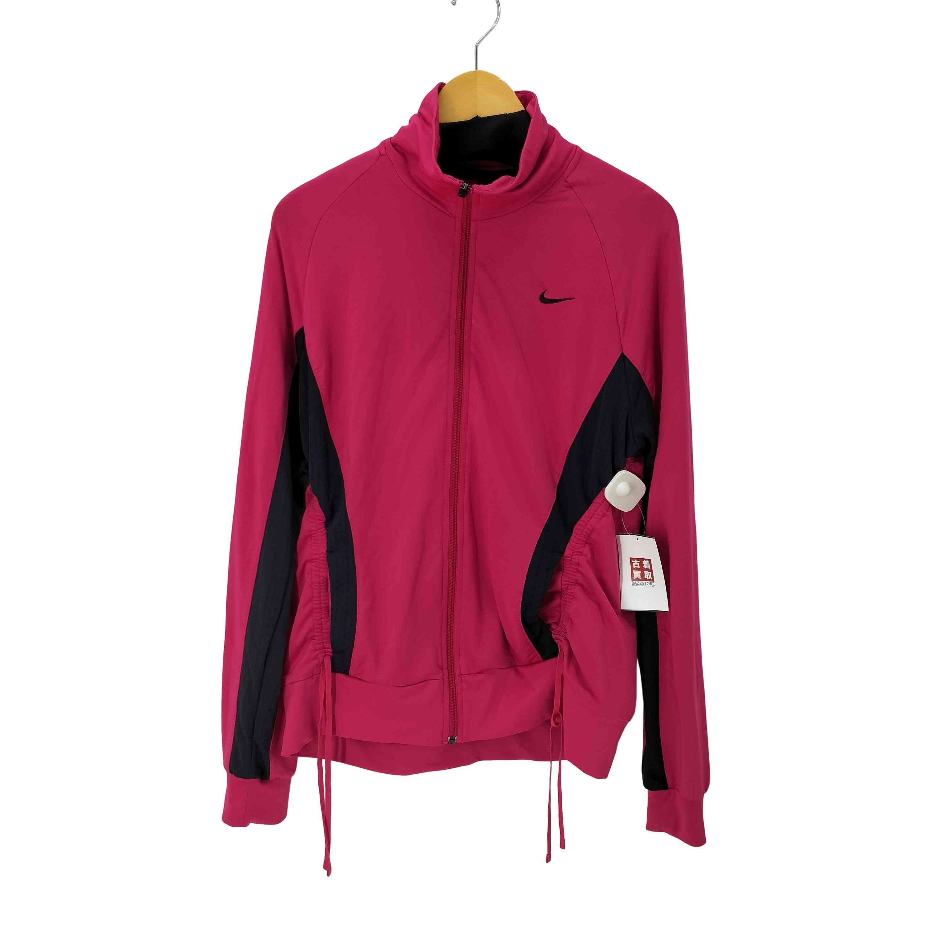 ポリエステル ギャザーデザイン ジップジャケット【1139506686087】