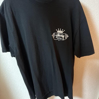 Stussy Built To Last Pig. Dyed Tee "Black"