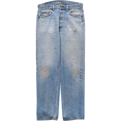 古着 80年代~ リーバイス Levi's 501-0000 ストレートデニムパンツ USA製 メンズw34相当 ヴィンテージ/eaa638423