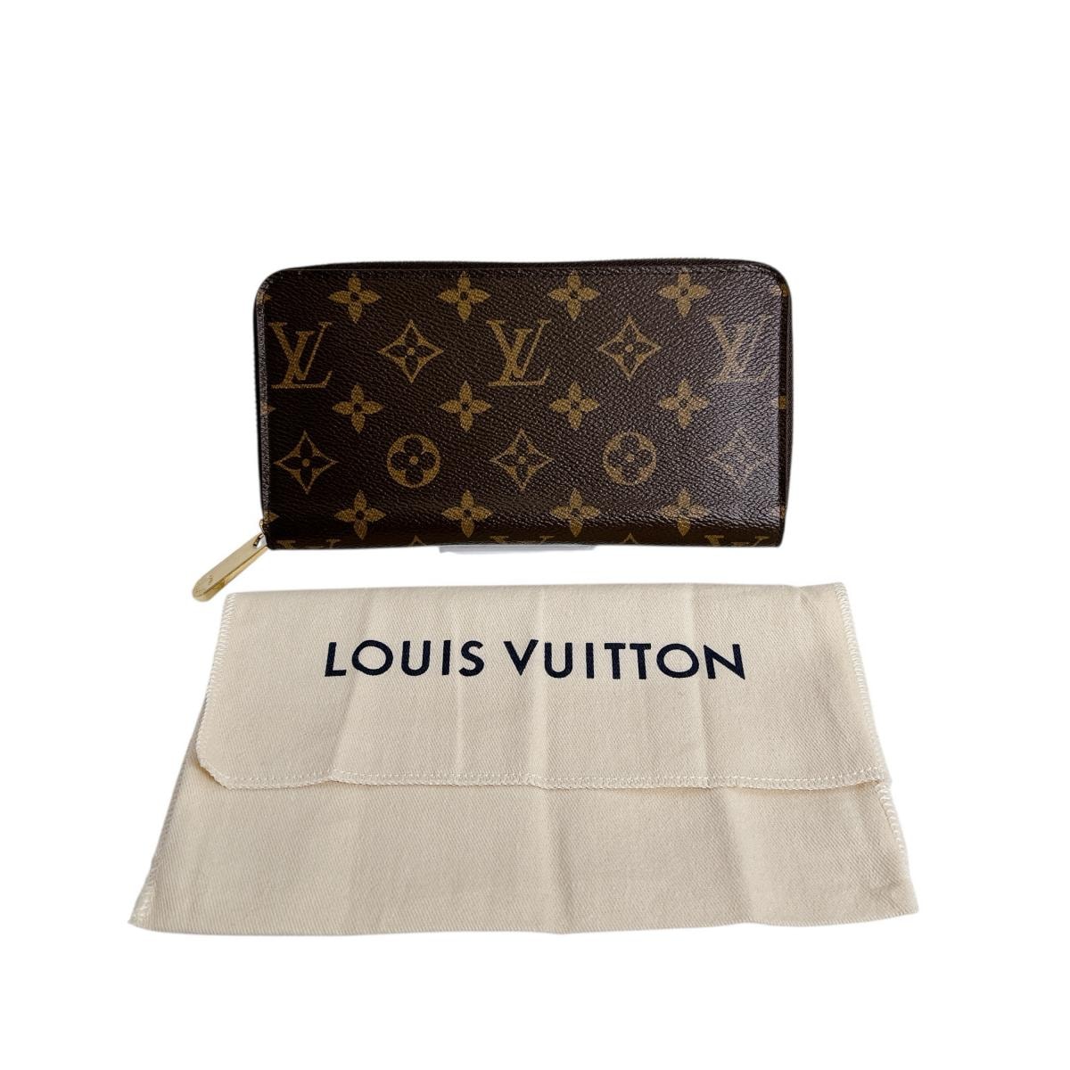ルイヴィトン LOUIS VUITTON ラウンドファスナー M60017 モノグラム 長財布