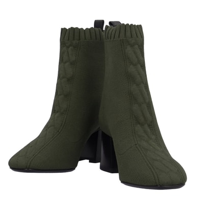 エルメス ヴォルヴェール60 ブーツ ニット H192034Z レディース HERMES 中古