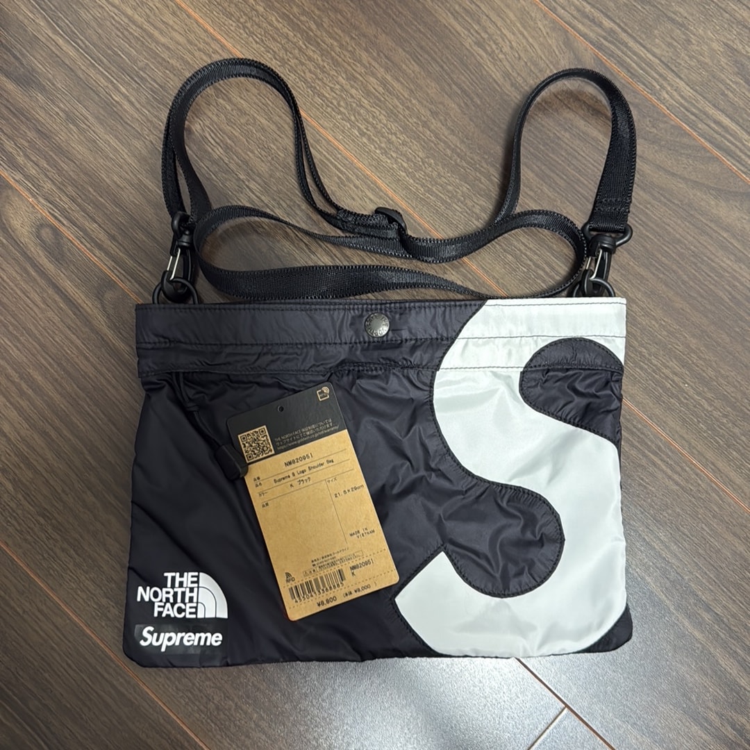 Supreme x The North Face S Logo Shoulder Bag "Black"