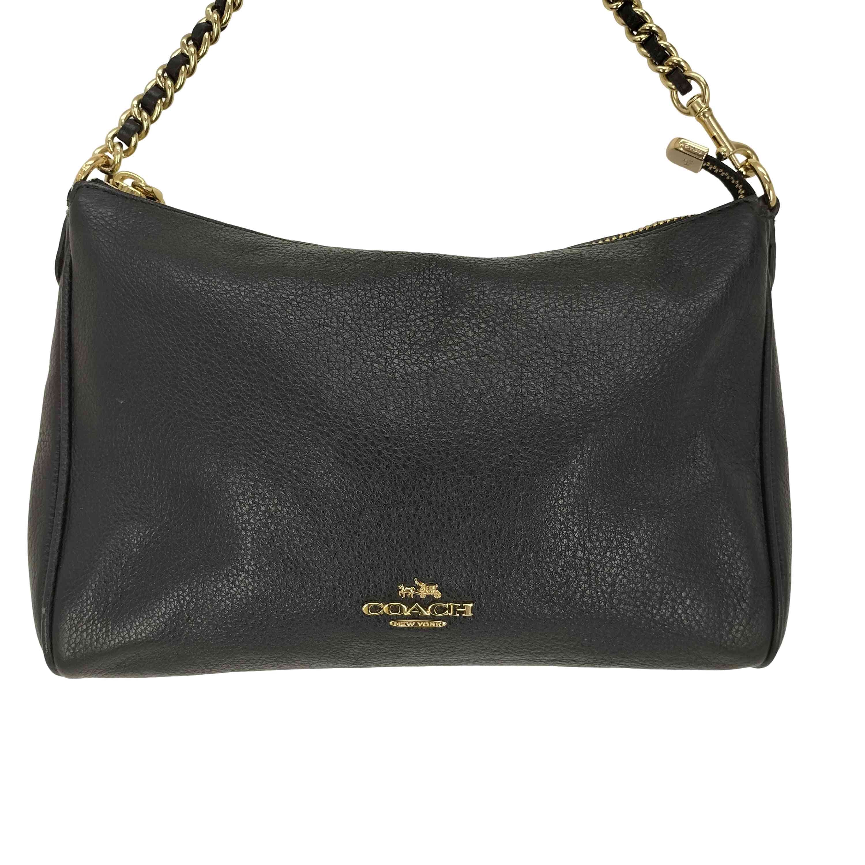 ロゴプレート チェーン レザー ワンショルダーバッグ【1133546876217】