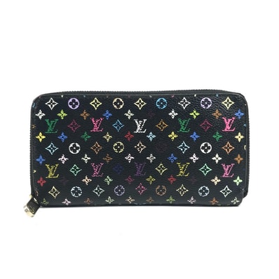 ルイヴィトン LOUIS VUITTON ジッピーウォレット M60050 モノグラムマルチカラー 2つ折り ロングウォレット 長財布 モノグラムマルチカラーキャンバス ノワール ブラック