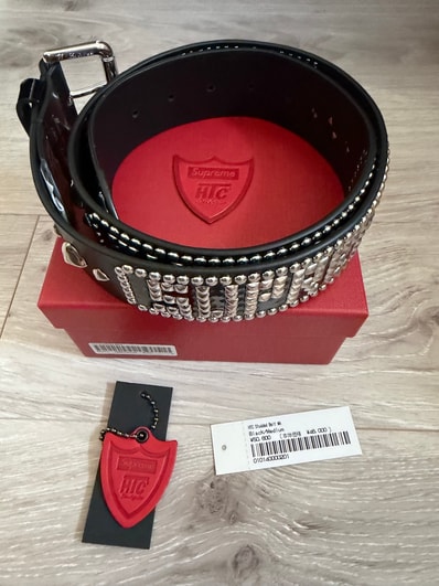 Supreme / Hollywood Trading Company Studded Belt "Black"