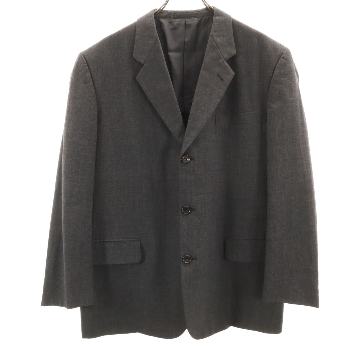 COMME des GARCONS HOMME コムデギャルソンオム 90s 日本製 オールド テーラードジャケット M チャコールグレー ブレザー