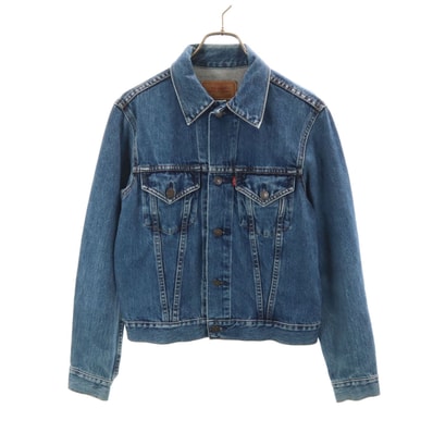 Levi's リーバイス 90s W7505 オールド デニムジャケット M ウォッシュブルー ジャージ トラッカー