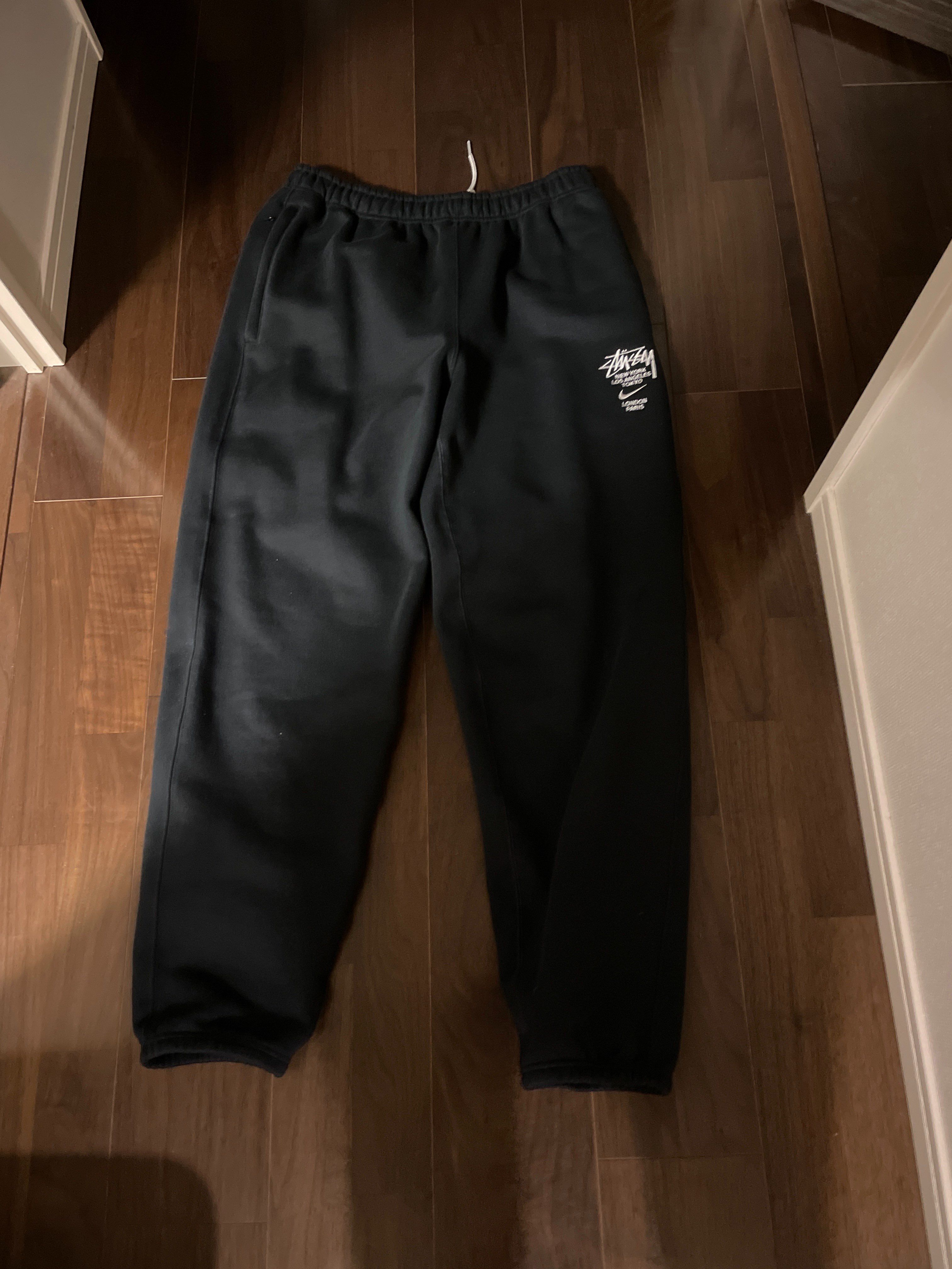 Nike x Stussy International Sweatpants (US Size) "Black" DC4227-010