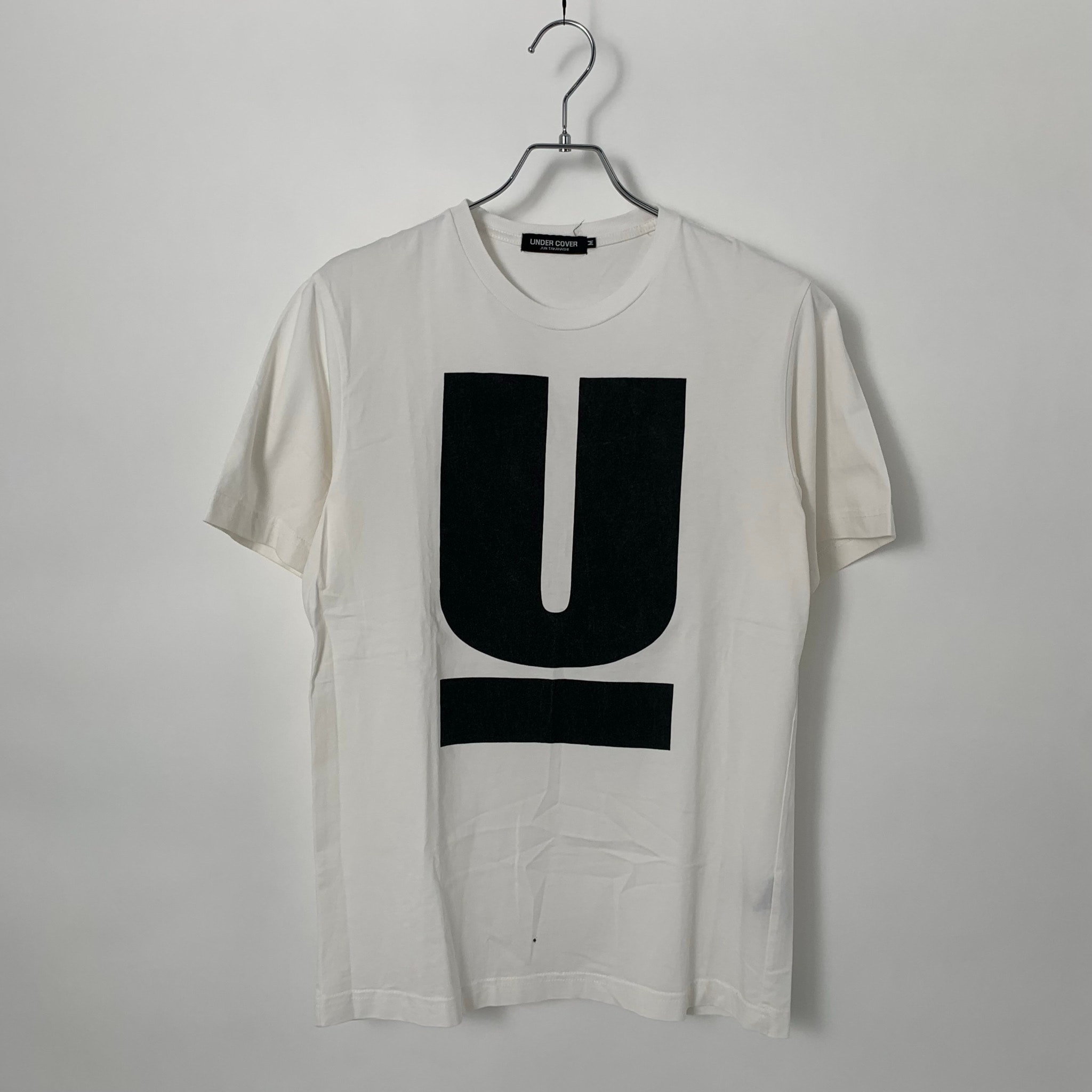 UNDERCOVER U logo print T-shirt White