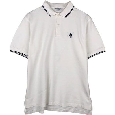 古着 80年代 ブルックスブラザーズ Brooks Brothers Golden Fleece 半袖 ポロシャツ USA製 メンズL相当 ヴィンテージ/eaa622630