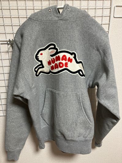 HUMAN MADE Rabbit Heavy Weight Hoodie "Gray"
