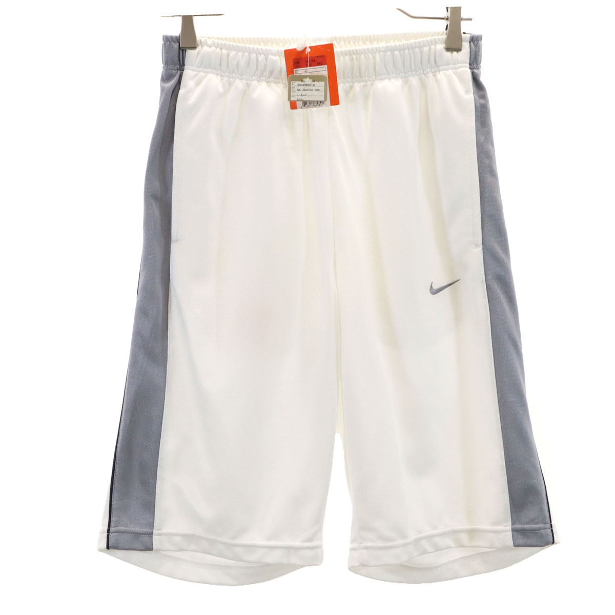 NIKE ナイキ 未使用 ハーフパンツ L ホワイト ジャージ