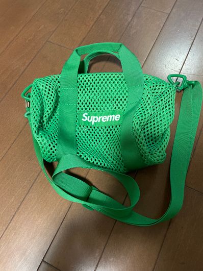 Supreme Mesh Mini Duffle Bag "Green" (23SS)