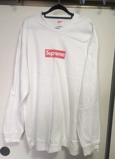 Supreme Box Logo L/S Tee "White"