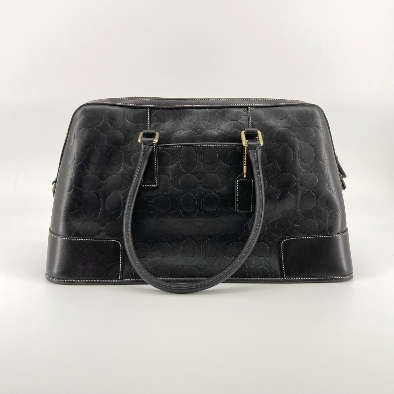 COACH(コーチ) シグネチャー 7012 ボストンバッグ ブラック