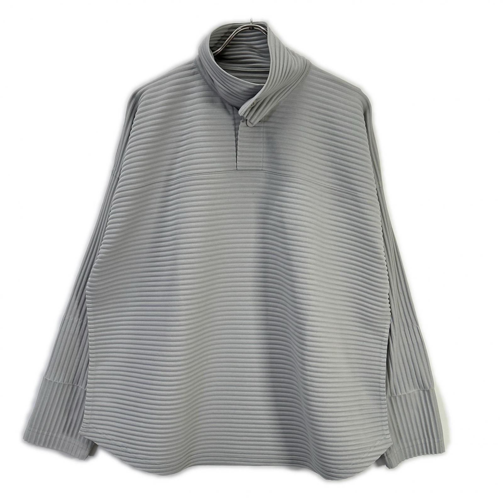 オムプリッセ イッセイミヤケ HP41-JK272 24SS ブルー HORIZON PLEATS プルオーバー 2