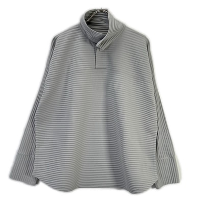 オムプリッセ イッセイミヤケ HP41-JK272 24SS ブルー HORIZON PLEATS プルオーバー 2