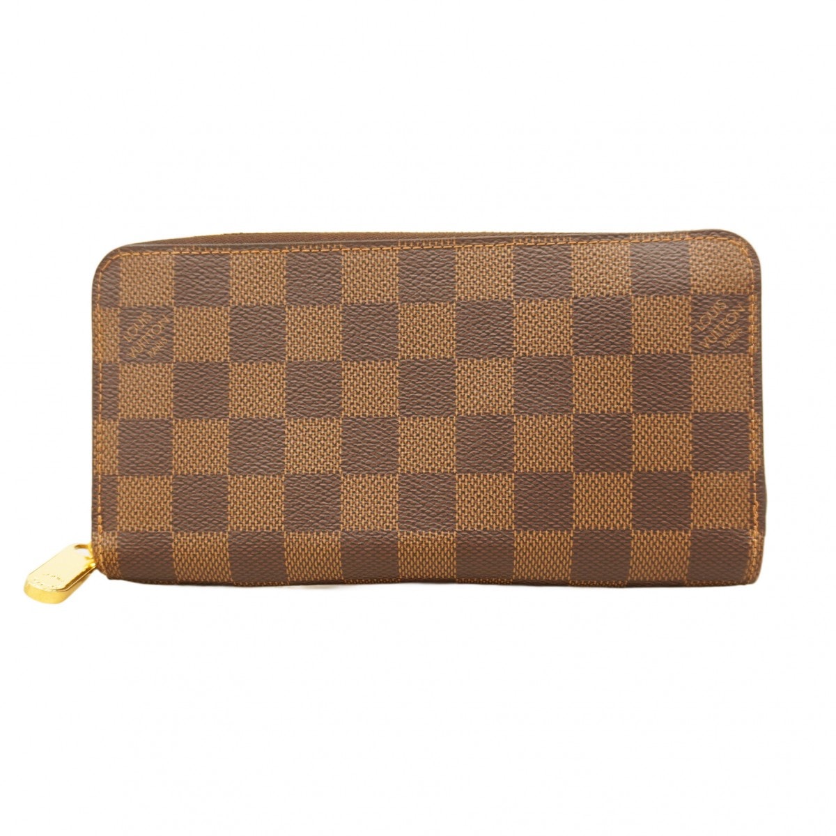 ★最終価格【6cd4712】ルイヴィトン 長財布 ダミエ ジッピーウォレット N41661 エベヌ【中古】メンズ レディース ユニセックス