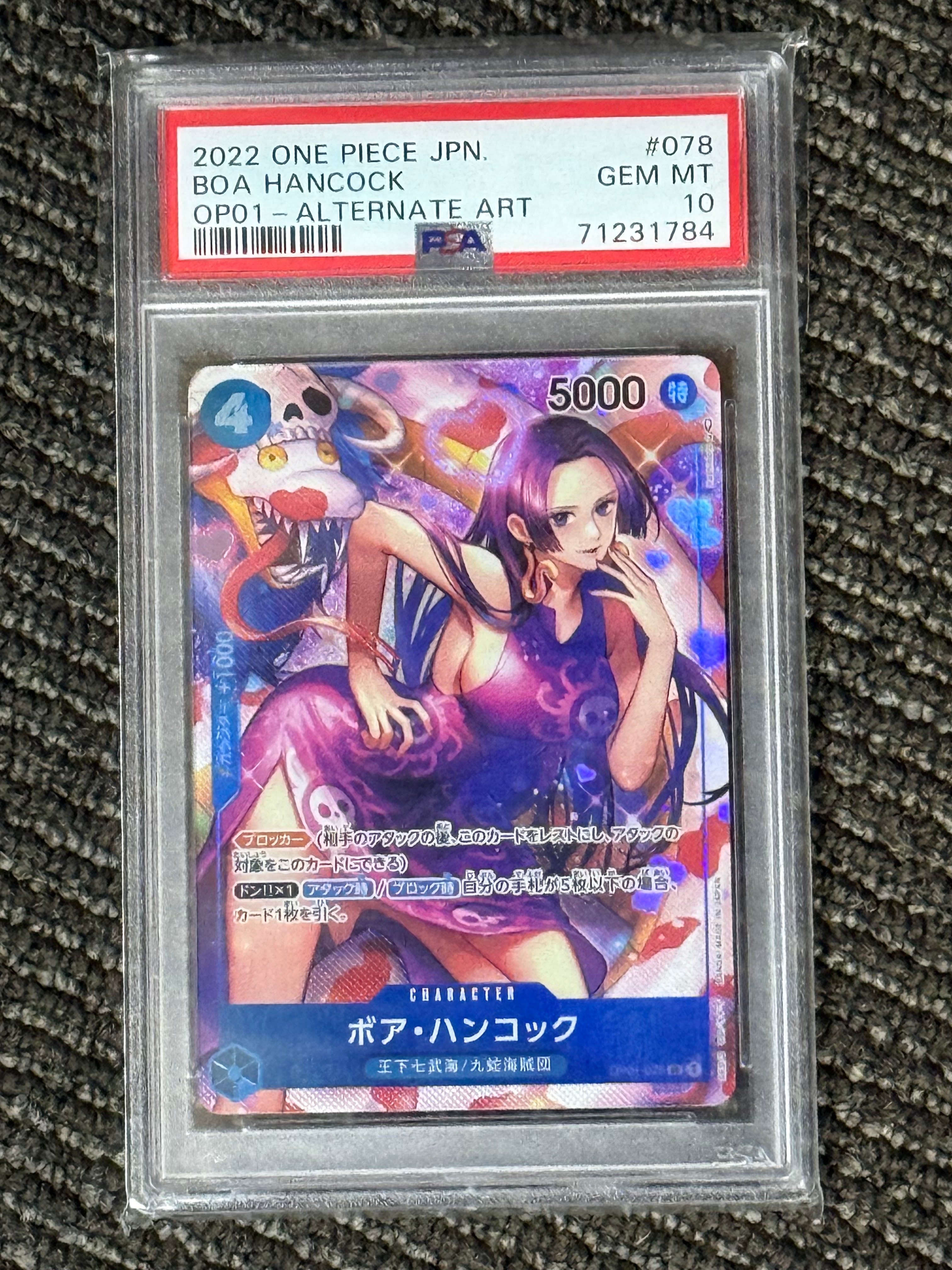 PSA10】トラファルガー・ロー L-P [OP01-002] (ブースターパック