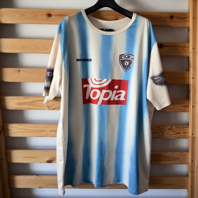Travis Scott Argentina Soccer Jersey "White Blue"