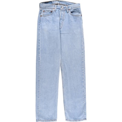古着 90年代 リーバイス Levi's 6501-0133 ストレートデニムパンツ USA製 レディースL(w29)相当 ヴィンテージ/evb030058