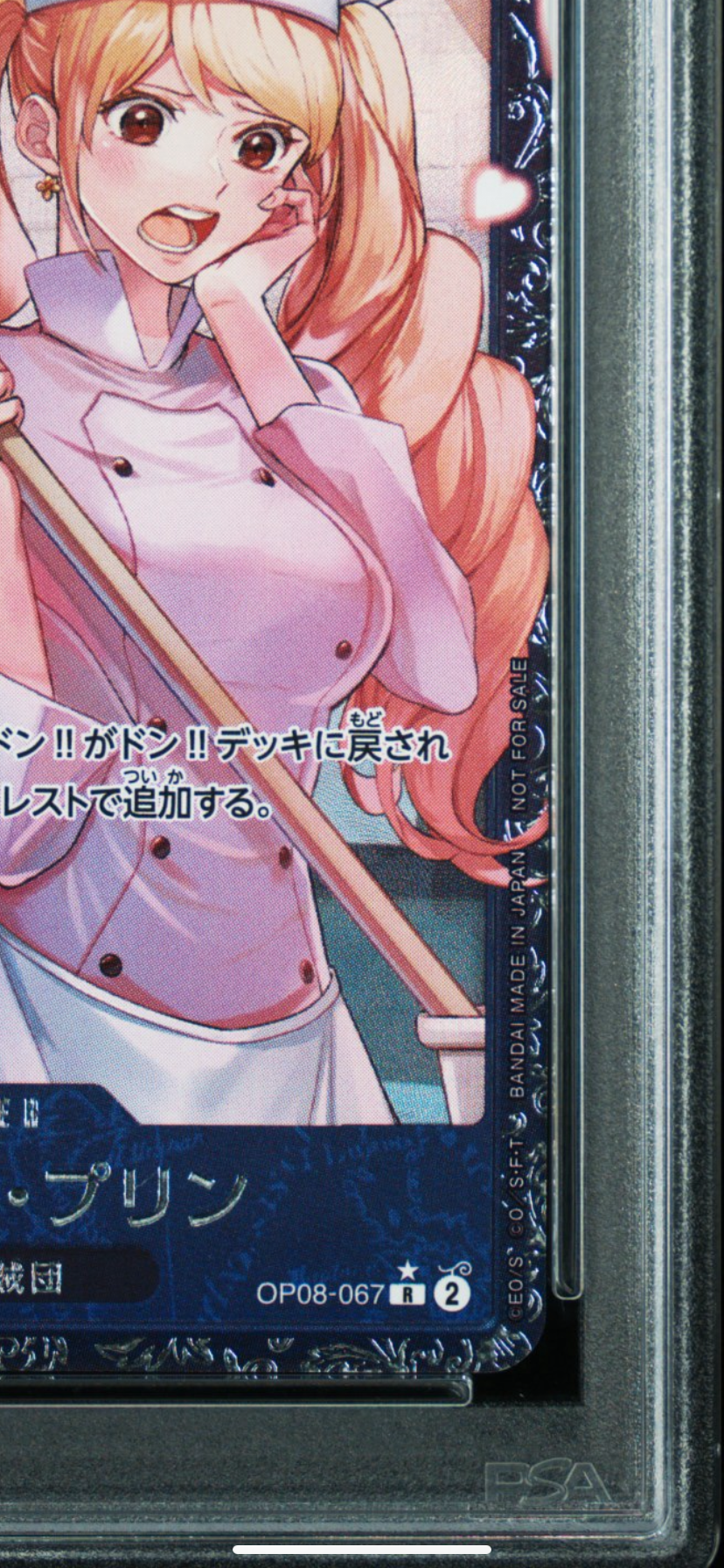 PSA 10]Charlotte Pudding R [OP08-067](Promotional Card 
