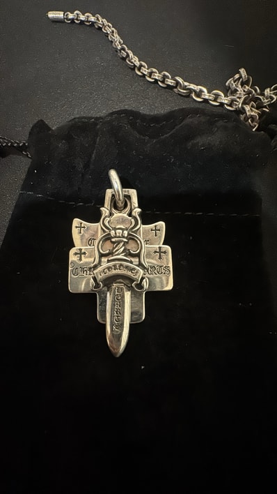 Chrome Hearts 3 Trinkets Pendant "Silver"