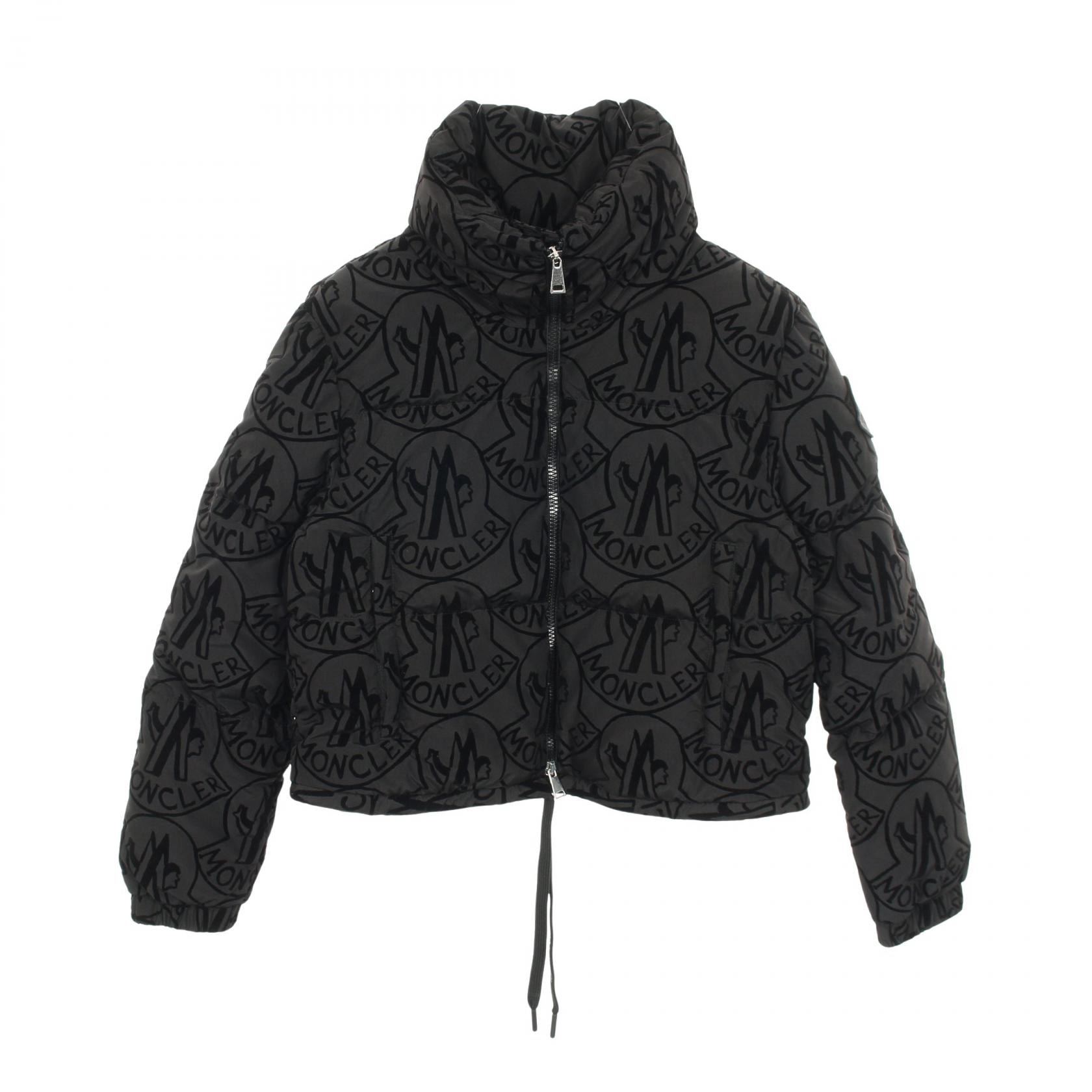 モンクレール MONCLER MERLE ダウンジャケット 衣料品 アウター ポリエステル ポリエステル レディース ブラック系 【中古】