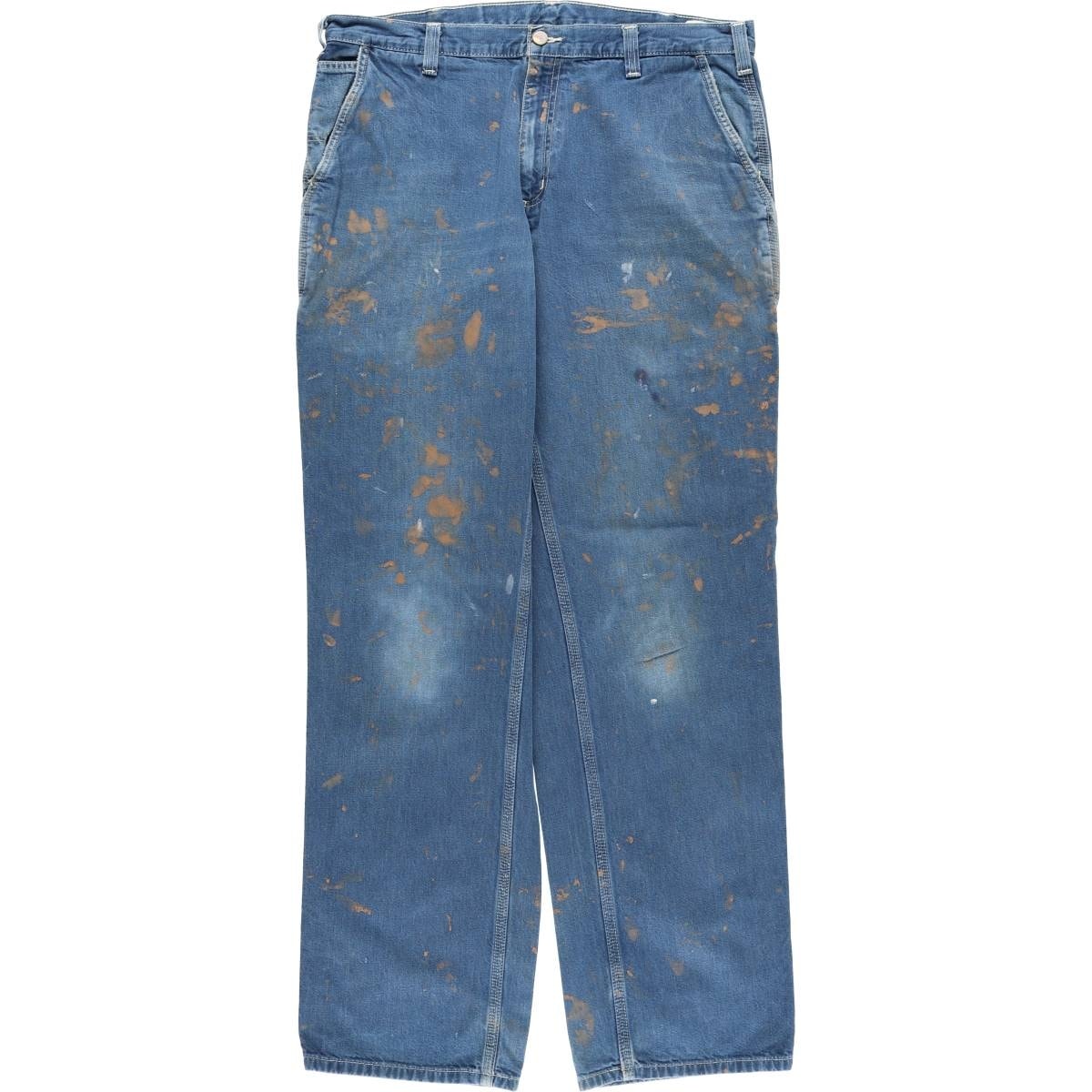 古着 カーハート Carhartt Dungaree Fit デニムペインターパンツ メンズw38相当/eaa569485