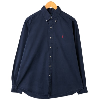 古着 ラルフローレン Ralph Lauren Ralph Lauren CLASSIC FIT クラシックフィット 長袖 ボタンダウンシャツ メンズL相当/eaa548033