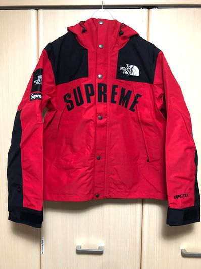 Supreme x The North Face Arc Logo Mountain Parka "Red"