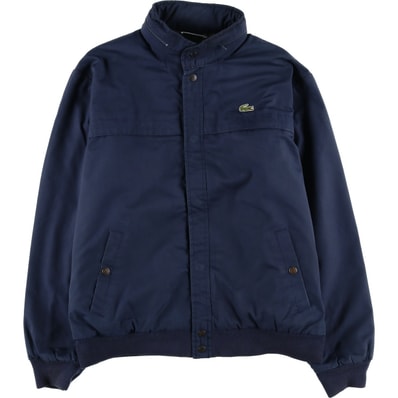 古着 70~80年代 ラコステ LACOSTE ポリ×コットンブルゾン メンズL相当 ヴィンテージ/eaa609840