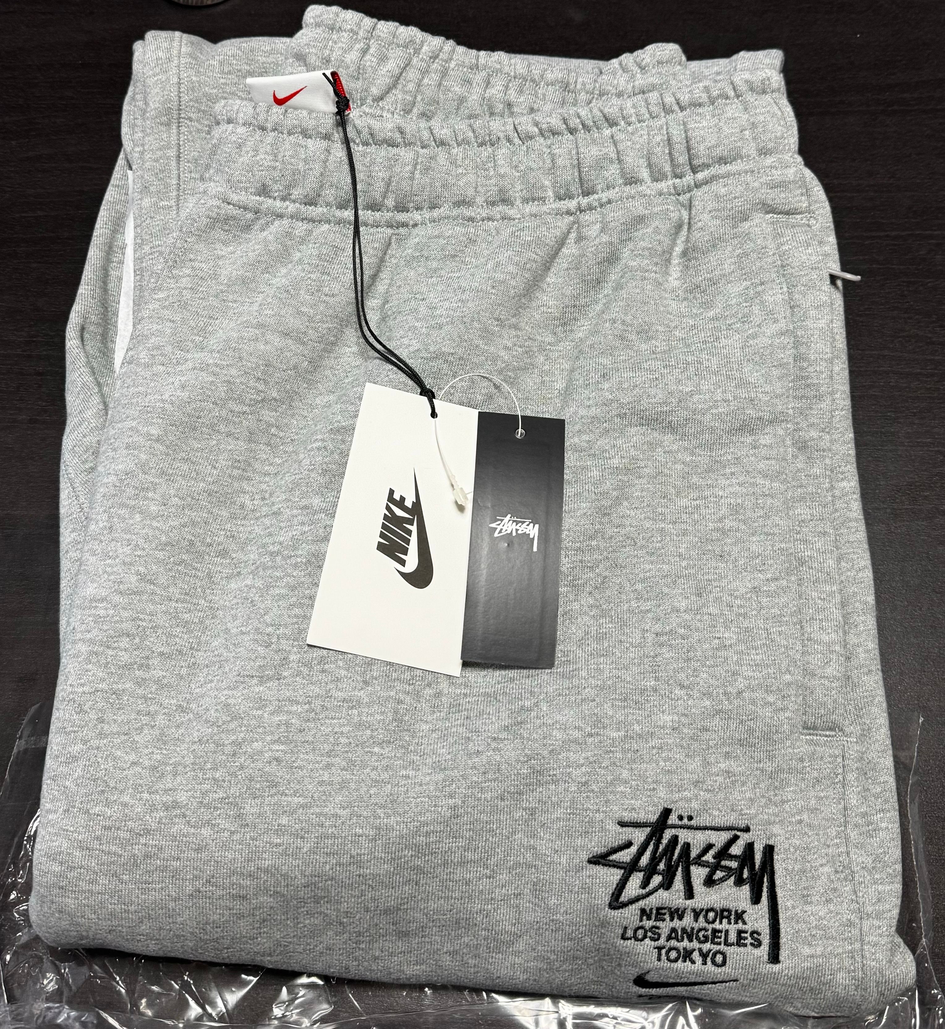 Nike x Stussy International Sweatpants (US Size) "Grey" DC4227-050
