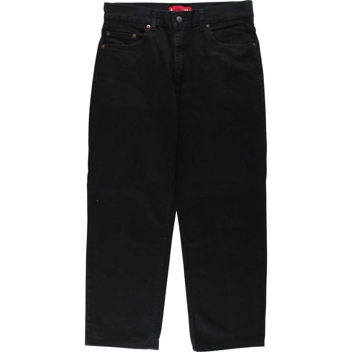 古着 リーバイス Levi's REGULAR STRAIGHT 504 ブラックデニム テーパードデニムパンツ メンズw34相当/eaa569339
