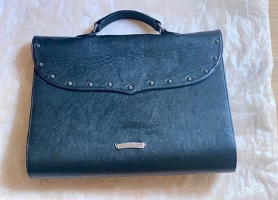 Chrome Hearts Gunslinger Crossball Leather Bag "Black"