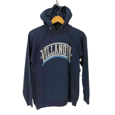 80s USA製 トリコタグ カレッジプリント ラグランスリーブフーディ コピーライト1983【1136787867235】